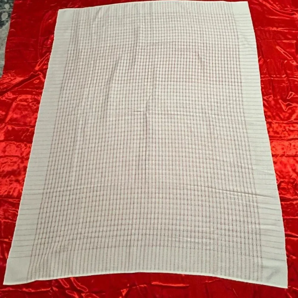 White Linen TableCloth - 70 x 56 INCHES